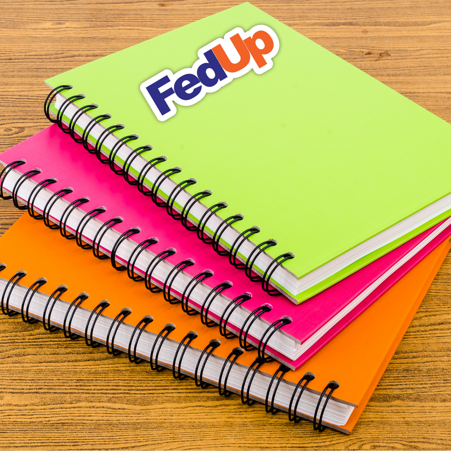 FedUp FedEx Meme Vinyl Sticker – Waterproof, UV Resistant, Durable