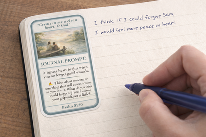21-Day Bible Sticker Journaling Set — Grow Closer to God, Your Way