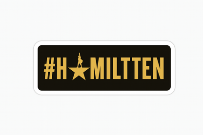 HAMILTENSticker- Funny Waterproof, Dishwasher Safe Decal
