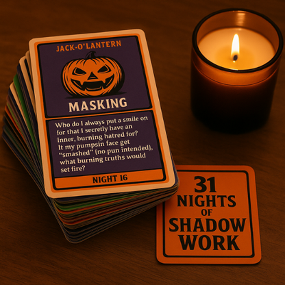 "Meet Your Monsters" Shadow Work Halloween Sticker Pack – Transcend Your Inner Monsters