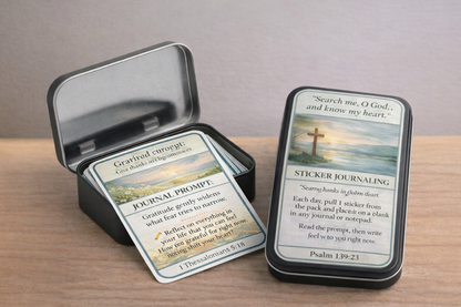 21-Day Bible Sticker Journaling Set — Grow Closer to God, Your Way